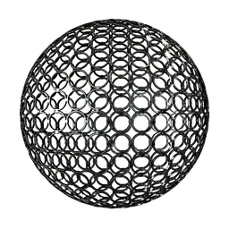 Perforated Ring Metal Material