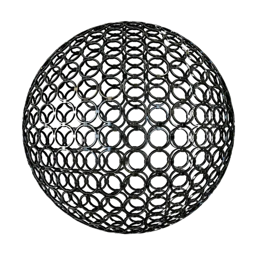 Perforated Ring Metal Material