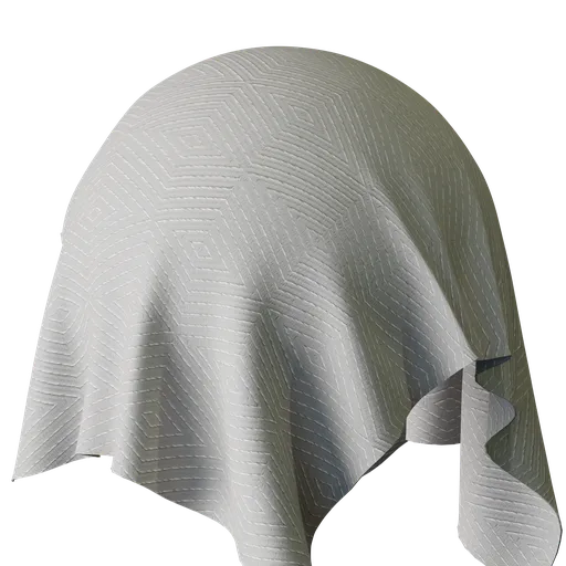 Geometric Grey Jacquard