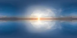 Infinite Real Sky - Cloudy Sunset