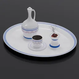 Coffee serving set