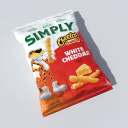 Cheetos Simply Crunchy White Chedar