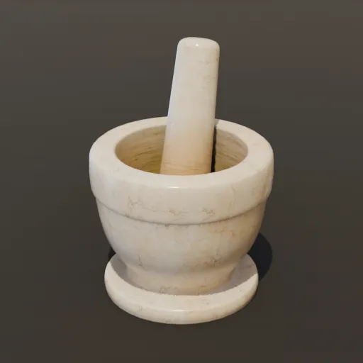 Pestle and Mortar Marble