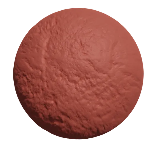 Blender 3D Mud brush creating realistic dirt texture on sculpted surface.