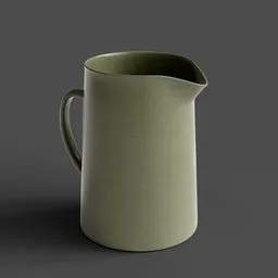 Metal jug