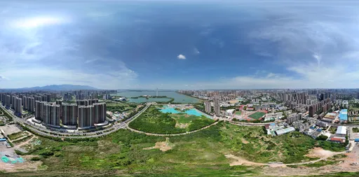 Highsky old building green grass