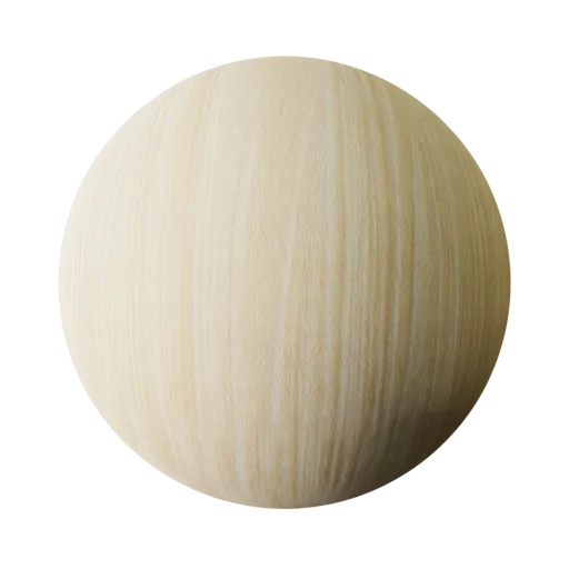 Seamless maple wood PBR texture for realistic 3D rendering in Blender and other software.