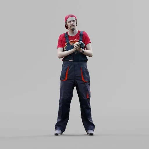 Car Mechanic Character
