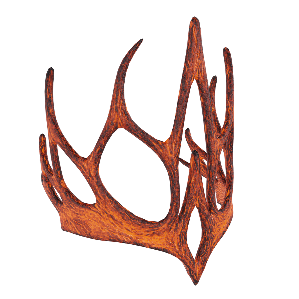 Fire Crown | Headwear models | Blendkit