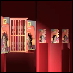 Crayon lipstick packaging box