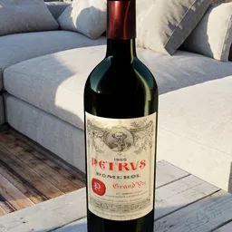 Petrus Pomerol 1955 Wine Bottle