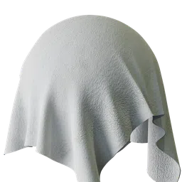 Fluffy White Towel