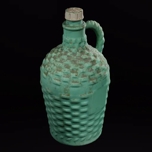 Plastic Bottle / Demijohn (Scan)