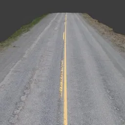 Rural Road Highway Photoscan