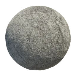 Scan Snall gray cobblestone road