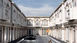 Elegant Architectural Passage