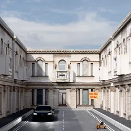 Elegant Architectural Passage