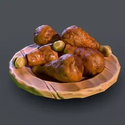 Stylized Chiken Legs