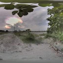 "Tropical Riverside Dusk HDRI"