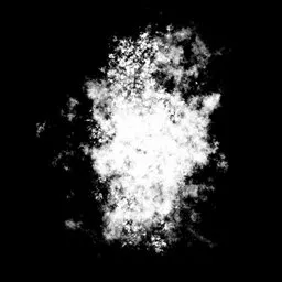 Detailed blood splatter sculpting brush for creating realistic wounds in 3D models on Blender.