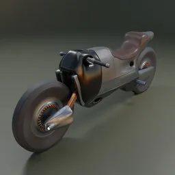 Sci-fi Motorcycle