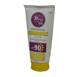 Highly detailed sunscreen lotion tube 3D model, suitable for Blender rendering and close-up visuals.