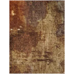Rusty Abstract Wash Carpet
