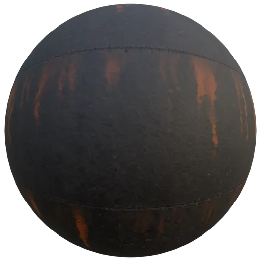 Rusty Weathered Dark Iron Plates