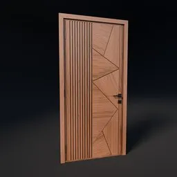 Premium Wooden Front Door