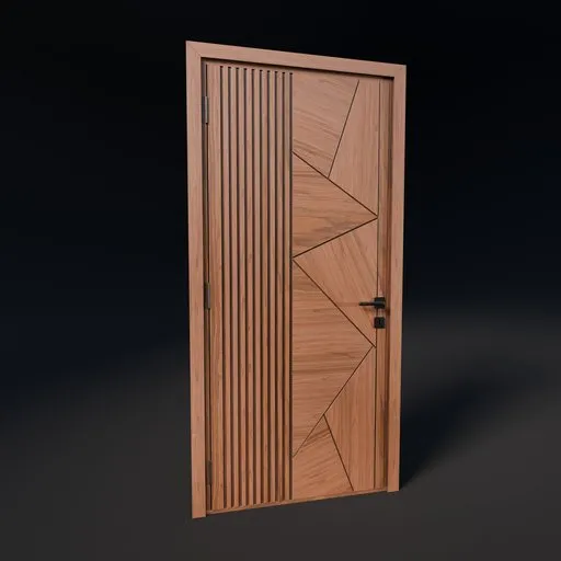 Premium Wooden Front Door