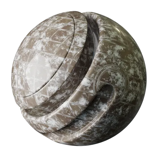 Dirty marble