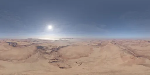 Sandstone Canyon Aerial Landscape