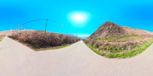 Mountain Road Junction Highland