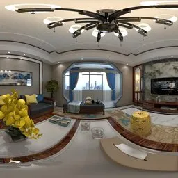 Warm Light Living room