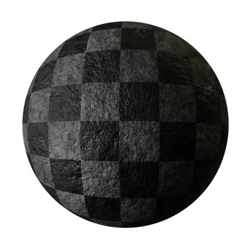 Concrete chess floor