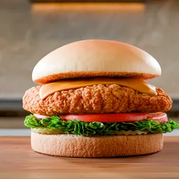 Delux Chicken Sandwich Scene