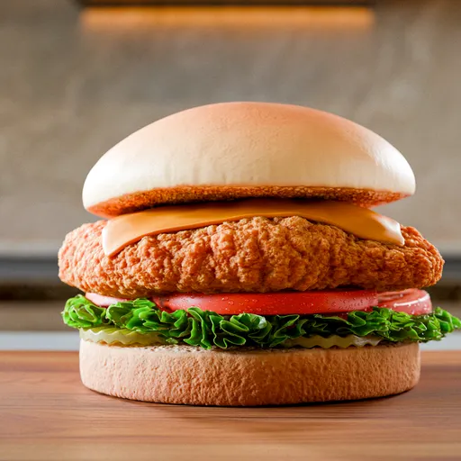 Delux Chicken Sandwich Scene