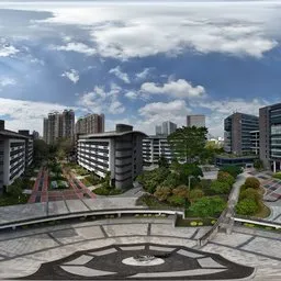 Urban City Highsky bluesky