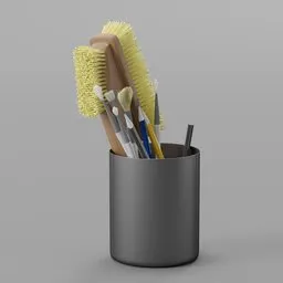 Black Desk Organizer
