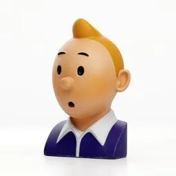 Figurine Tintin Bust 15x15x25 cm