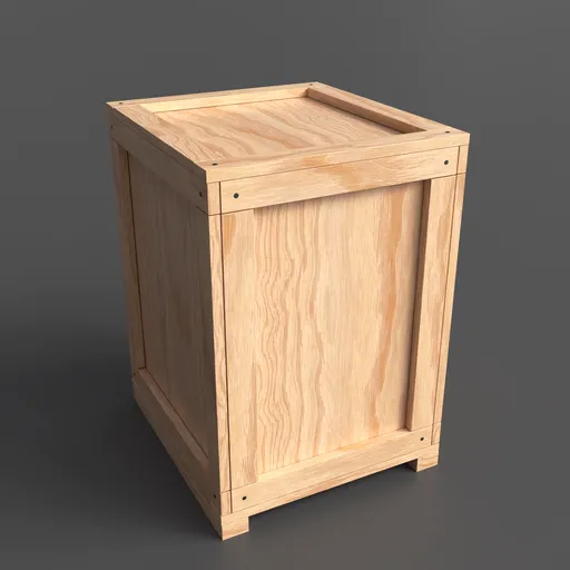 Industrial shipping crate
