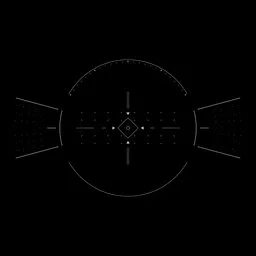 HUD & UI - Radial Targeting Grid