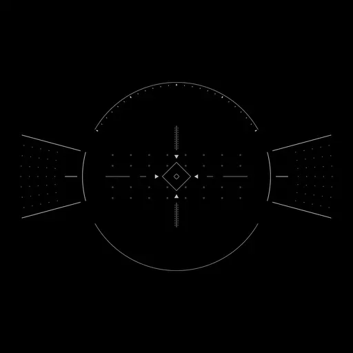 HUD & UI - Radial Targeting Grid