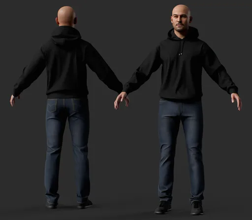 Modern Urban Male Character