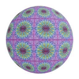 Purple mandala wallpaper