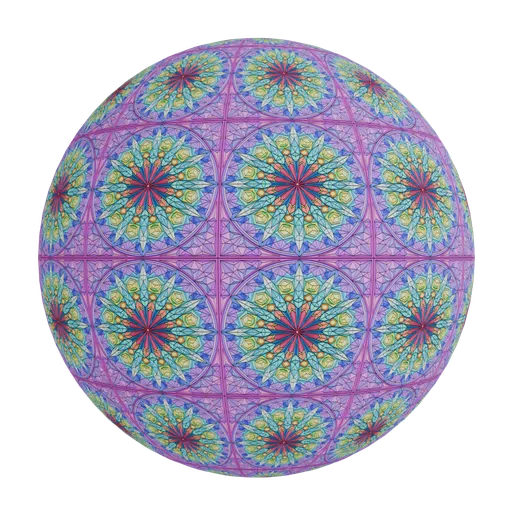 Purple mandala wallpaper