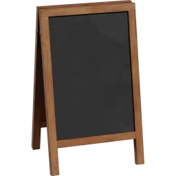Standing Chalkboard 01
