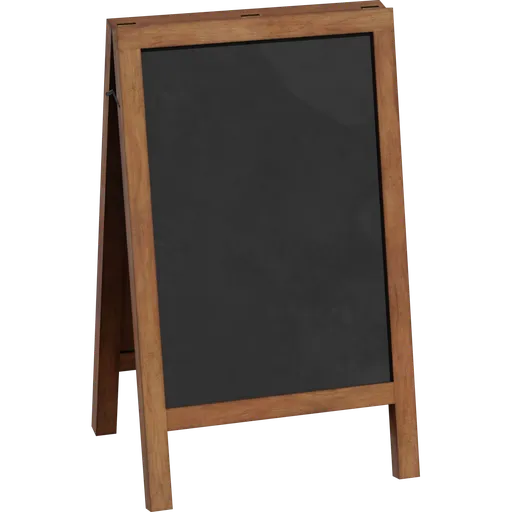Standing Chalkboard 01