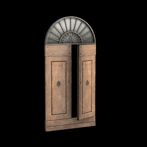 Wood door