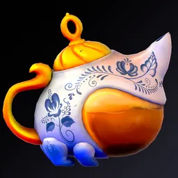 Stylized kettle